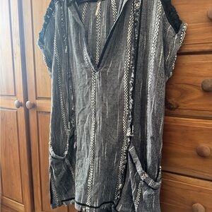Free People Forever Yours Knit Tunic Top